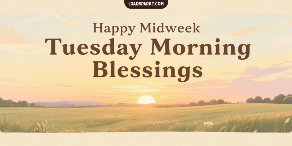 2. Happy Midweek Tuesday Morning Blessings.