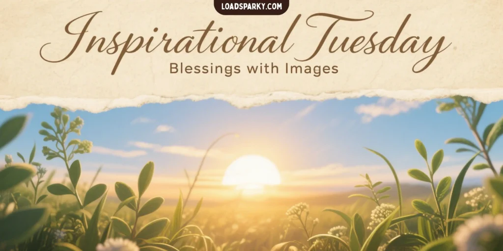 4. Inspirational Tuesday Blessings with Images