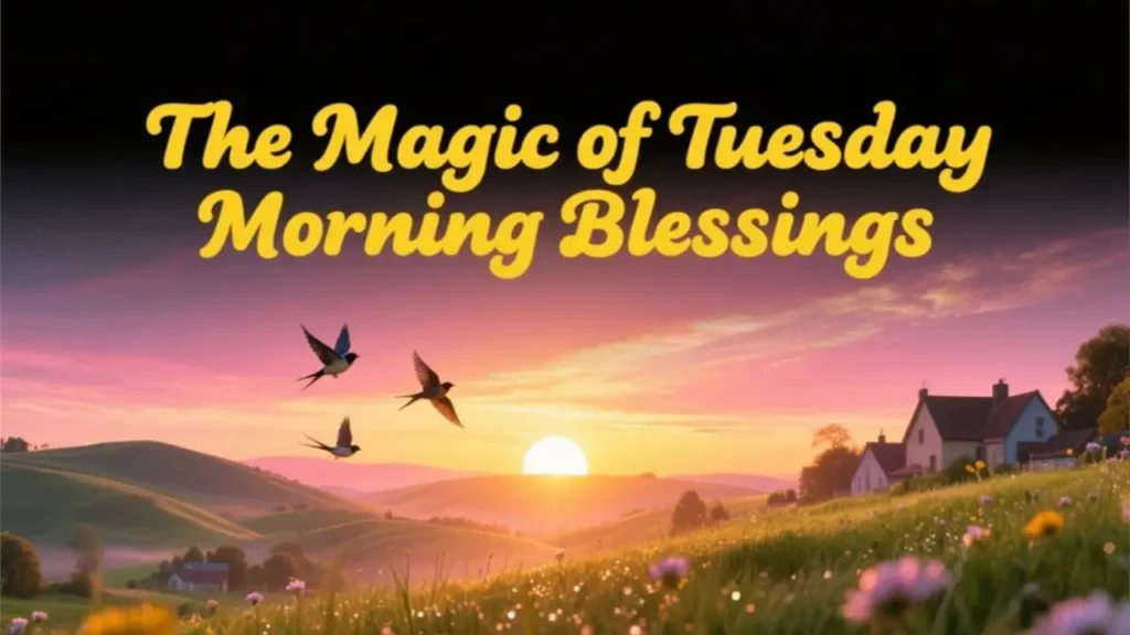 The Magic of Tuesday Morning Blessings