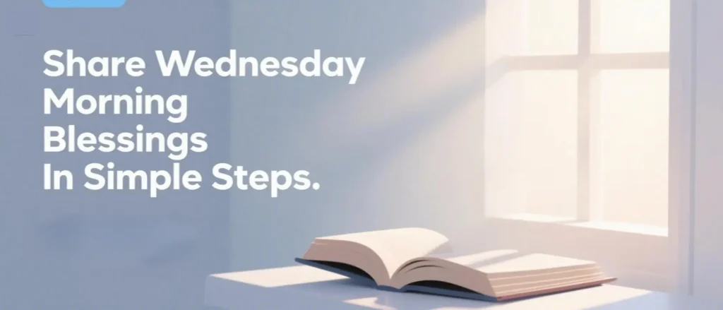 Share Wednesday Morning Blessings In Simple Steps