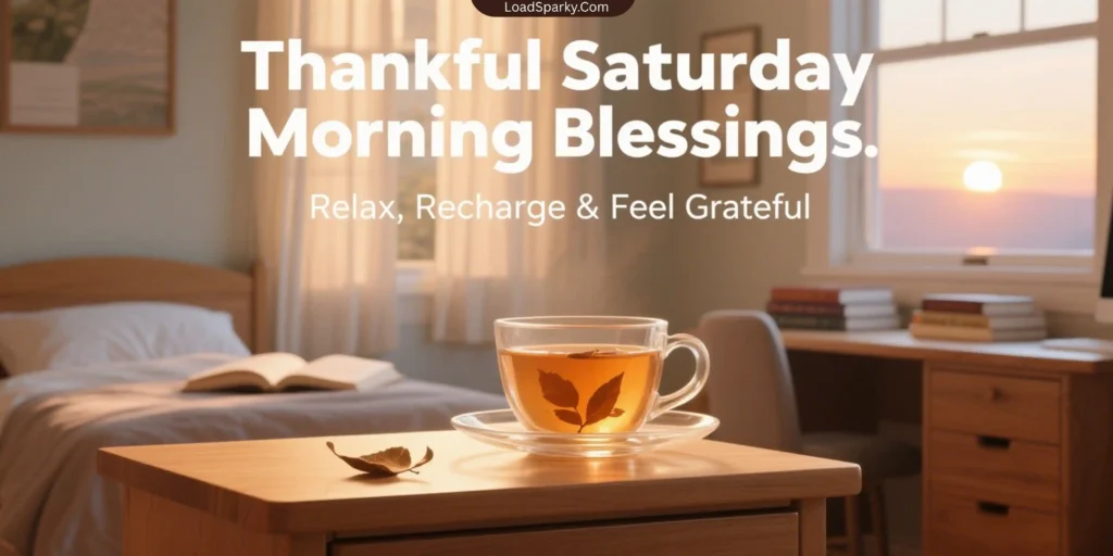 5. Thankful Saturday Morning Blessings